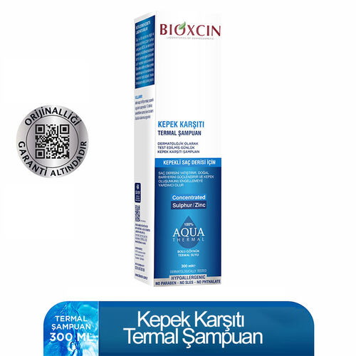 Bioxcin Aqua Thermal Kepek Karşıtı Şampuan 300 ml