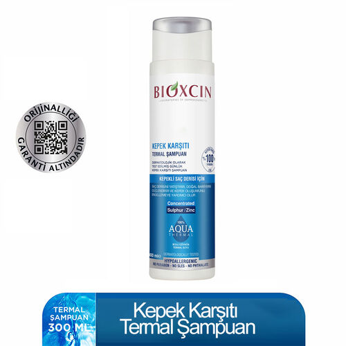 Bioxcin Aqua Thermal Kepek Karşıtı Şampuan 300 ml