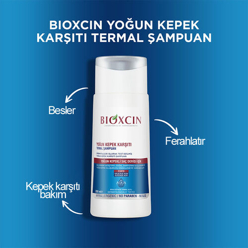 Bioxcin Aqua Thermal Yoğun Kepek Karşıtı Şampuan Ds 200ml