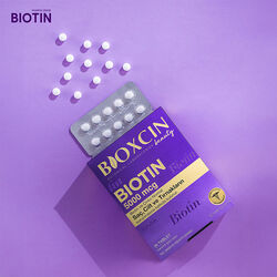 Bioxcin Biotin 5000 mcg Takviye Edici Gıda 30 Tablet - 1 ALANA 1 BEDAVA - Thumbnail