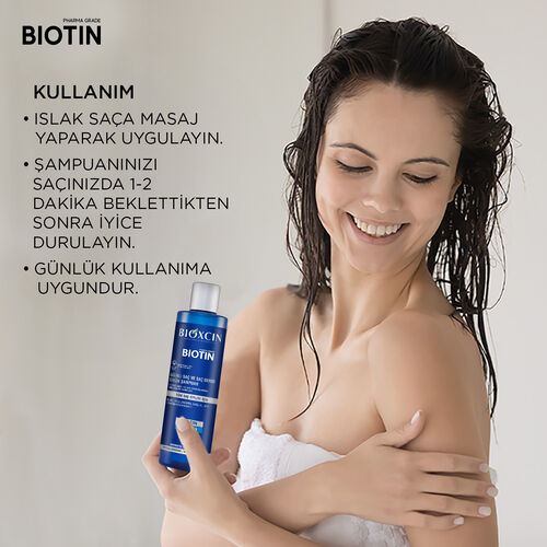 Bioxcin Biotin 5000 mg Çinko 15 mg ALANA Biotin Şampuan 300 ml HEDİYE