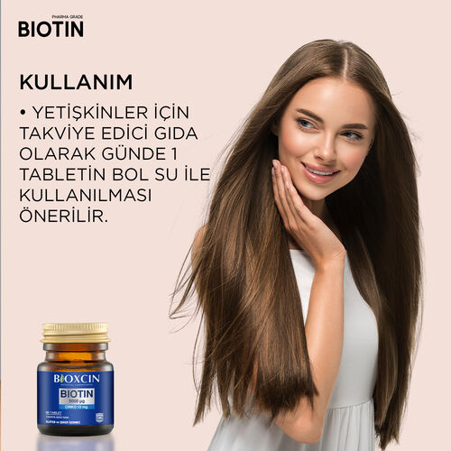 Bioxcin Biotin 5000 mg Çinko 15 mg ALANA Biotin Şampuan 300 ml HEDİYE