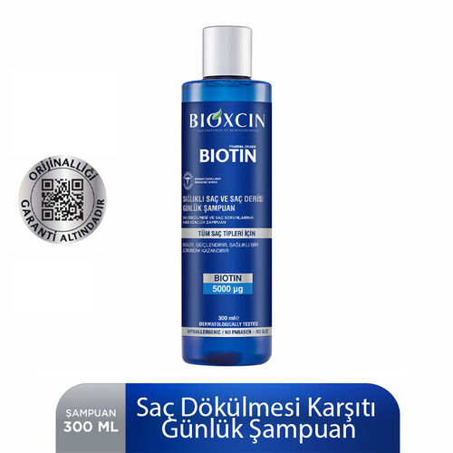 Bioxcin Biotin Şampuan 300 ml | Tüm Saç Tipleri