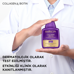 Bioxcin Collagen Biotin Saç Dökülmesine Karşı Şampuan 300 ml 2x300 ml - Thumbnail