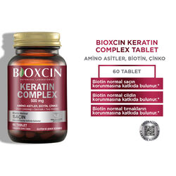 Bioxcin Forte Keratin Complex Tablet Takviye Edici Gıda 60 Tablet - Thumbnail