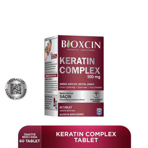 Bioxcin Forte Keratin Complex Tablet Takviye Edici Gıda 60 Tablet