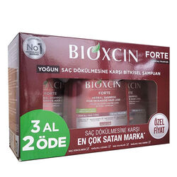 Bioxcin Forte Saç Dökülmesine Karşı Bakım Şampuanı 300 ml - 3 AL 2 ÖDE - Thumbnail