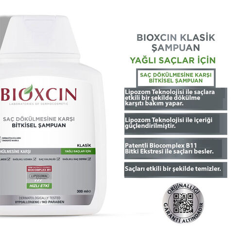 Bioxcin Genesis 3 Al 2 Öde Yağlı Saçlar İçin Şampuan