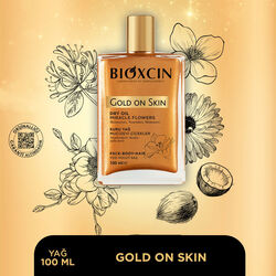 Bioxcin Gold on Skin Kuru Yağ 100 ml - Thumbnail