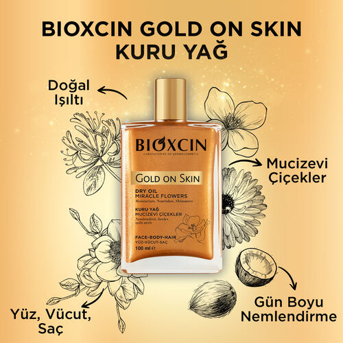 Bioxcin Gold on Skin Kuru Yağ 100 ml