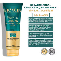 Bioxcin Keratin ve Argan Onarıcı Saç Bakım Kremi 250 ml - Thumbnail