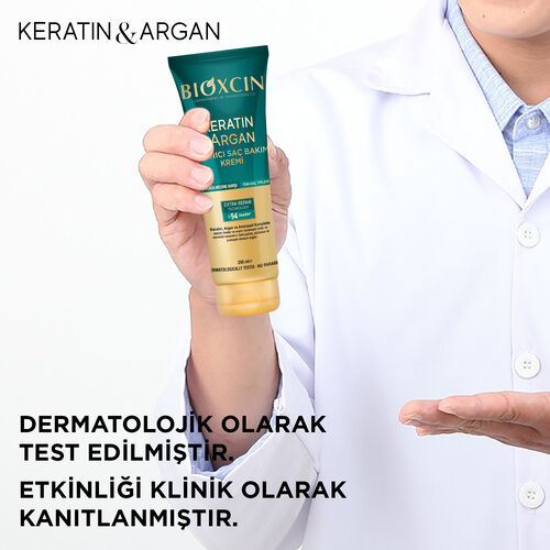 Bioxcin Keratin ve Argan Onarıcı Saç Bakım Kremi 250 ml