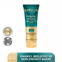 Bioxcin Keratin ve Argan Onarıcı Saç Bakım Kremi 250 ml - Thumbnail