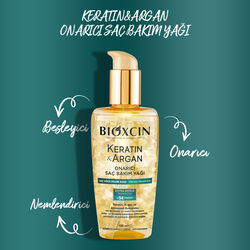 Bioxcin Keratin ve Argan Onarıcı Saç Bakım Yağı 150 ml - Thumbnail