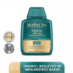 Bioxcin Keratin ve Argan Onarıcı Şampuan 2x300 ml - Thumbnail