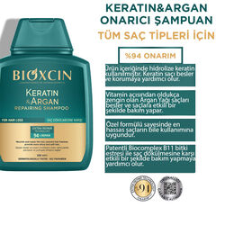 Bioxcin Keratin ve Argan Onarıcı Şampuan 300 ml - Thumbnail