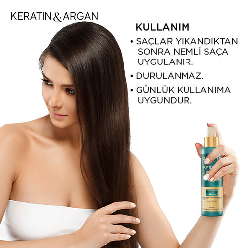 Bioxcin Keratin ve Argan Onarıcı Sıvı Saç Kremi 150 ml