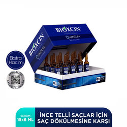 Bioxcin Quantum Saç Güçlendirici Serum 15 x 6 ml - Thumbnail