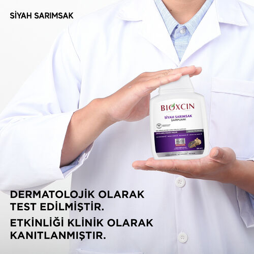 Bioxcin Saç Dökülmesine Karşı Siyah Sarımsak Şampuanı 300 ml | 3 al 2 öde