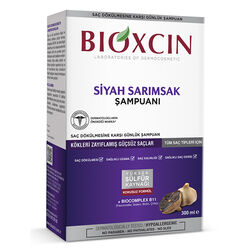 Bioxcin Saç Dökülmesine Karşı Siyah Sarımsak Şampuanı 300 ml - Thumbnail