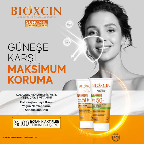 Bioxcin Sun Care Düzensiz Ciltler için Spf 50 Güneş Kremi 150 ml