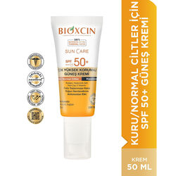 Bioxcin Sun Care Kuru Ciltler için Güneş Kremi SPF 50+ 50 ml - Thumbnail