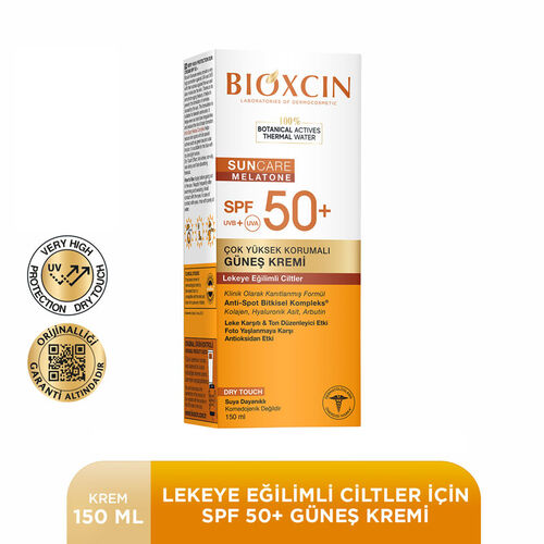 Bioxcin Sun Care Lekeli Ciltler için Güneş Kremi SPF 50+ 150 ml