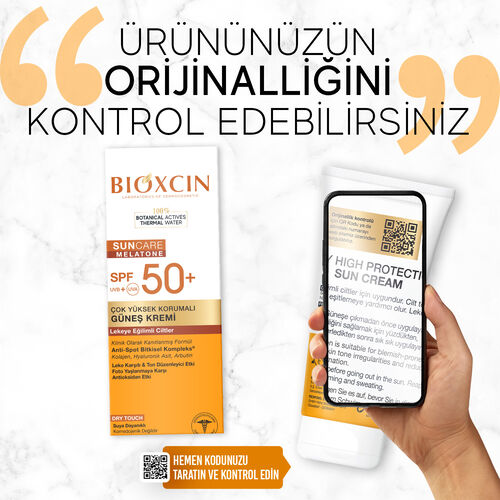 Bioxcin Sun Care Lekeli Ciltler için Güneş Kremi SPF 50+ 150 ml