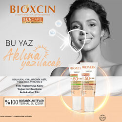 Bioxcin Sun Care Lekeli Ciltler için Güneş Kremi SPF 50+ 50 ml - Renkli - Thumbnail