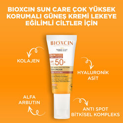 Bioxcin Sun Care Lekeye Eğilimli Ciltler İçin Güneş Kremi SPF50+ 50 ml - Thumbnail