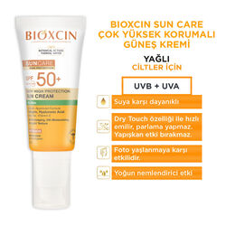 Bioxcin Sun Care Yağlı Ciltler İçin Güneş Kremi Spf 50+ 50 ml - Thumbnail