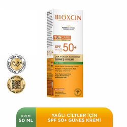 Bioxcin Sun Care Yağlı Ciltler İçin Güneş Kremi Spf 50+ 50 ml - Thumbnail