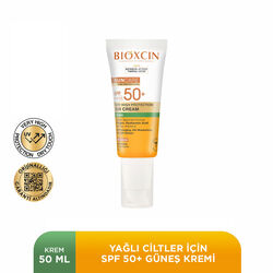 Bioxcin Sun Care Yağlı Ciltler İçin Güneş Kremi Spf 50+ 50 ml - Thumbnail