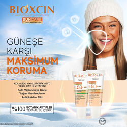 Bioxcin Sun Care Yağlı Ciltler için Güneş Kremi SPF 50+ 50 ml - Renkli - Thumbnail