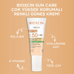 Bioxcin Sun Care Yağlı Ciltler için Güneş Kremi SPF 50+ 50 ml - Renkli - Thumbnail