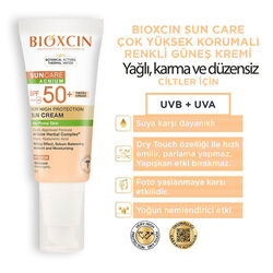 Bioxcin Suncare Acnium Tinted Spf50+ Güneş Kremi 50 ml - Thumbnail