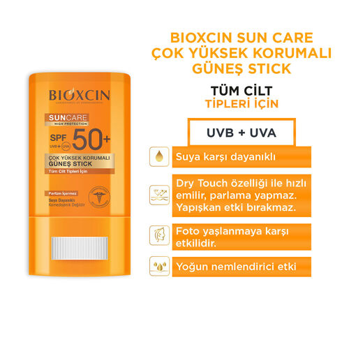 Bioxcin Suncare SPF50+ Güneş Stick 15 gr