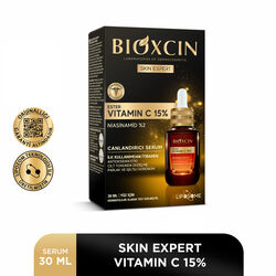 Bioxcin Skin Expert Vitamin C 15% Canlandırıcı Serum 30 ml - Thumbnail