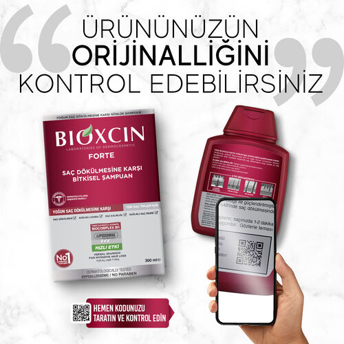 Bioxcin Forte Yoğun Saç Dökülmesi İçin Bakım Kiti