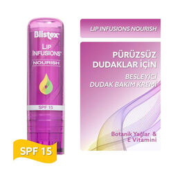 Blistex Pürüzsüz Dudaklar için Bakım Lip Infusions Nourish SPF15 3,7 gr - Thumbnail
