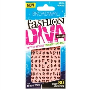 Broadway Fashion Diva Nail Art 1