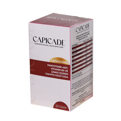 Capicade Capiccutane Pantotenik Asit Takviye Edici Gıda 30 Tablet - Thumbnail
