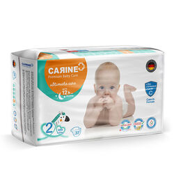 CARINE Premium Bebek Bezi 2 Numara - Mini 37 Adet - Thumbnail