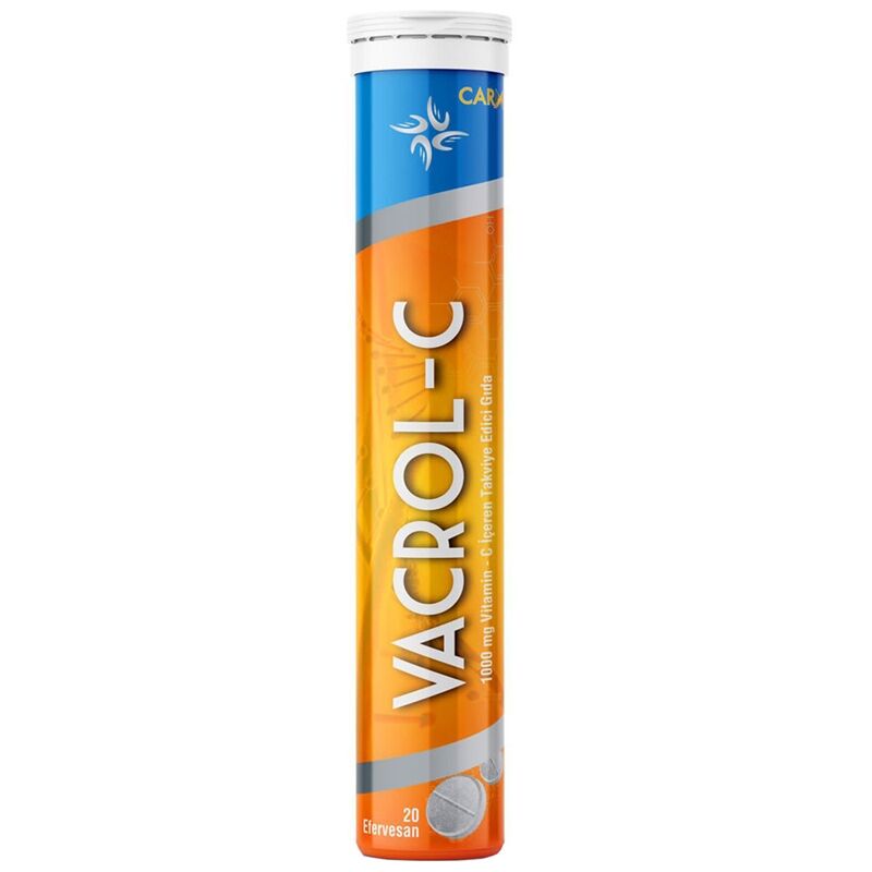 Carmed Vacrol-C Takviye Edici Gıda 20 Efervesan