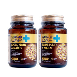 Cececap Skin Hair Nails Takviye Edici Gıda 2 x 30 Kapsül - İkincisi %50 İndirimli - Thumbnail