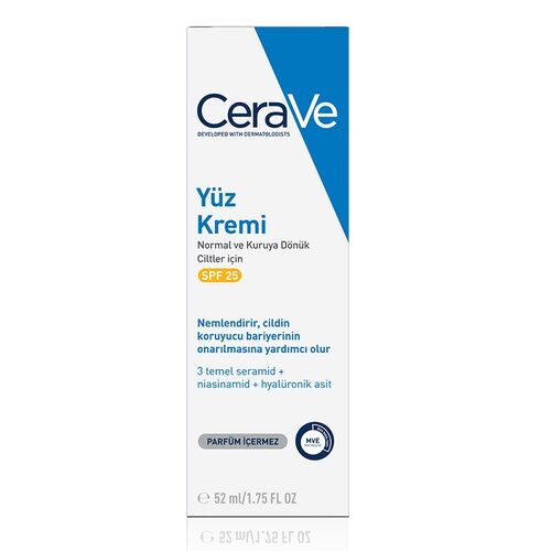 CeraVe Yüz Kremi SPF 25 52 ml