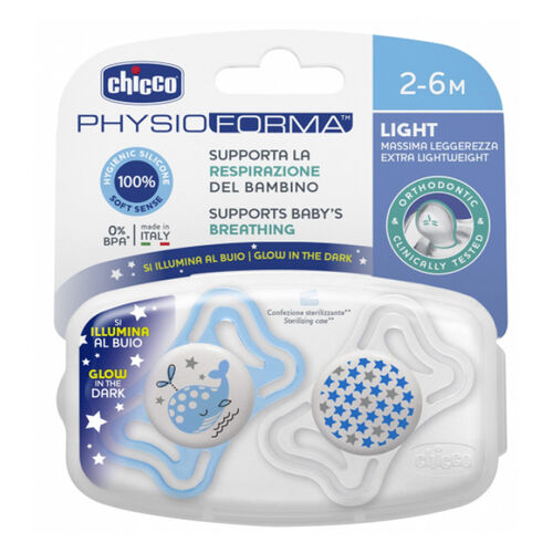 Chicco PhysioForma Light Silikon Emzik 2 li (2-6 Ay)