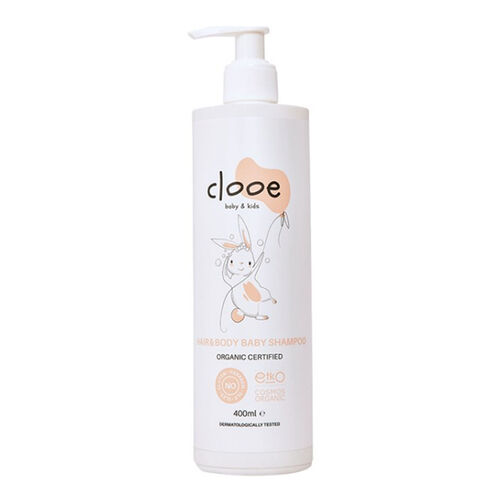 Clooe Organik Sertifikalı Bebek Şampuanı 400 ml
