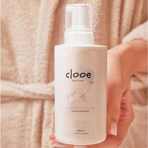 Clooe Organik Sertifikalı El Temizleme Köpüğü 300 ml