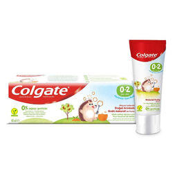 Colgate Meyve Tadında Doğal Aromalı 0-2 Yaş Diş Macunu 40 ml - Thumbnail